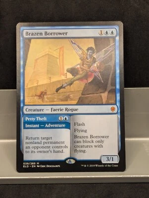 Brazen Borrower X1 LP Throne of Eldraine MTG Magic The gathering - Image 1 of 2