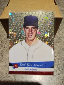 Jim Lonborg 2025 Historic Autographs Did You Know Orange Ice /300 Red Sox Cheers - Picture 1 of 3