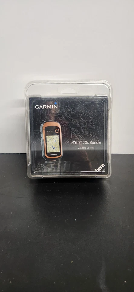 Garmin eTrex 20 2.2 Inch GPS Bundle With Topo US 100K BRAND NEW UNOPENED SEALED - Image 1 of 4