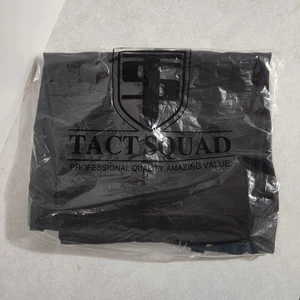 Tact Squad U.S.A Negro Poliéster 4 Bolsillos Uniforme Pantalones/Pantalones/7002 BE - Imagen 1 de 4