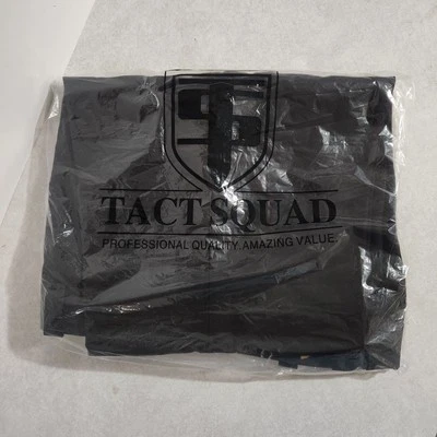 Tact Squad U.S.A Black Polyester 4 Pocket Uniform Trousers/Pants / 7002 BE - Image 1 of 4