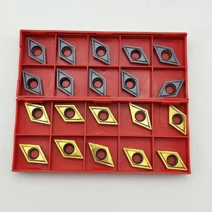 20pc DCMT11T304 DCMT32.51 Indexable CNC Carbide Turning Insert For SDJCR/L holde - Picture 1 of 6