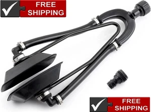 Dual Feed Boat Motor Flush Kit Muffs and Hose Fittings Outboard Engine Flushing - Foto 1 di 3