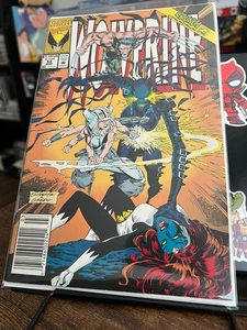 Wolverine #52 Marvel Comic Key Issue Mystique Appearance Rarität Vintage Newstand - Bild 1 von 3