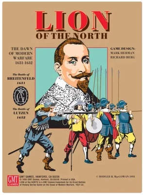 Lion of the North - GBoH Musket & Pike - GMT Games 30 Years War Gustavus Adolfus - Image 1 of 4