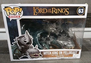 Funko Pop! Rides: The Lord of the Rings - Witch King on Fellbeast #63 NEW - Picture 1 of 5