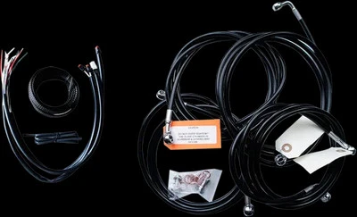 Kit de controles de manillar LA 15-17 pulgadas negro Harley Ultra Limited bajo 16 Foto 1 de 3