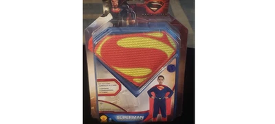 TOTALMENTE NUEVO Disfraz de Superman Traje de Acción Kit Hombre de Acero Disfraz Juvenil 8-10 Foto 1 de 3