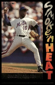 1992 Fleer #8 Dwight Gooden Smoke 'N Heat - Picture 1 of 2