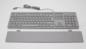 Dell KB216t1 Kabelgebundene Multimedia Tastatur QWERTZ Deutsch Grau - Bild 1 von 9