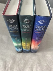 Magnus Chase und die Götter von Asgard Trilogie von Rick Riordan Hardcover DJ - Bild 1 von 7