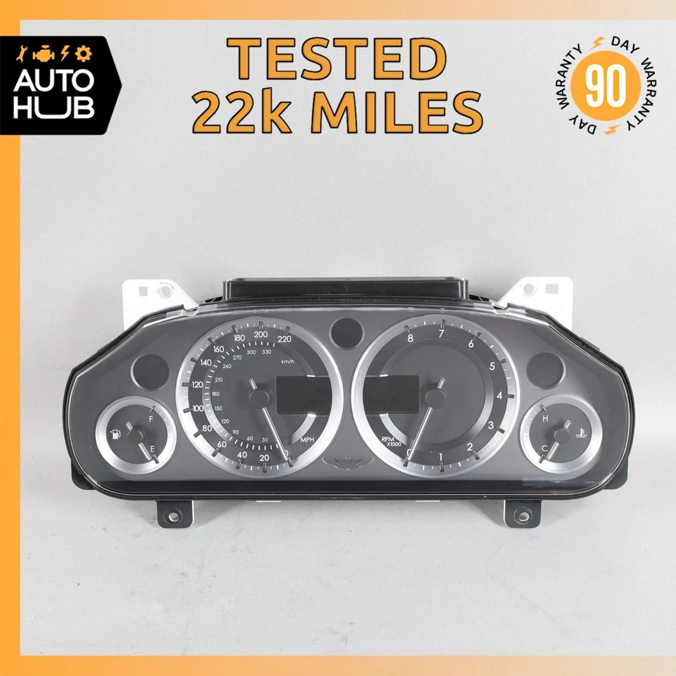 06-16 Aston Martin DB9 V8 Vantage Instrument Cluster Speedometer OEM 22k - Изображение 1 из 4