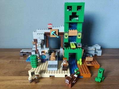 LEGO Minecraft: The Creeper Mine 21155 - 100% - Todas las figuras - Imagen 1 de 4