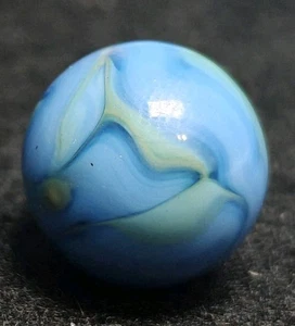 Vintage Marmor - Champion Swirl blau grün - Bild 1 von 7