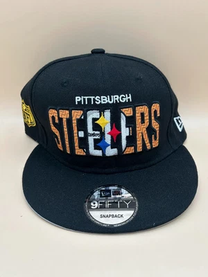Gorra Pittsburgh Steelers Snapback Negra Amarilla New Era 9FIFTY NFL AFC Gorra Foto 1 de 4