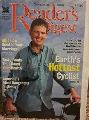 Readers Digest Nov 2000 Worlds Most Widely Read Magazine Very Good Cond Vintage - Image 1 of 2