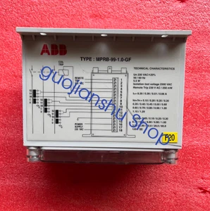 1PCS USED ABB MPRB-99-1.0-GF Relay Fast delivery Via Fedex/DHL - Picture 1 of 4