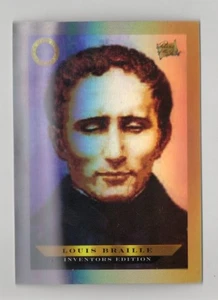 2025 Pieces of the Past Inventors Edition Louis Braille Base Card #B-513 - Picture 1 of 1