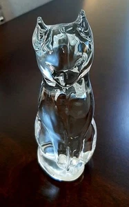 Beautiful Fine Crystal Egyptian Cat Figurine - Bild 1 von 4