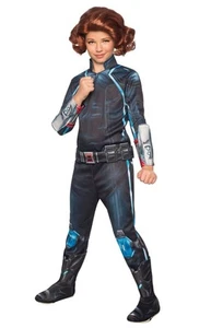 Black Widow Deluxe Avengers Marvel Hero Superhero Girls Costume S - Picture 1 of 1