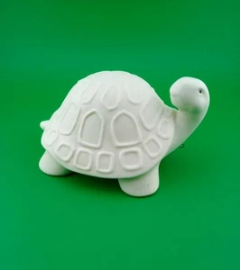 Department 56 Snow Babies Turtle For Turtle Pulling Rabbit Cart 1996 EUC - Picture 1 of 8