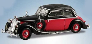 Ricko 38480 1:87 Red & Black Horch 930V Cabriolet Top Up 1939 - Picture 1 of 1