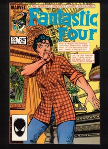 Fantastic Four #287 Dr. Doom!  Cómic Marvel 1986 en estado bastante bueno - Imagen 1 de 13