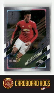 2020-21 Topps Chrome Aoki X Neon Future #17 Mason Greenwood Manchester United - Foto 1 di 2