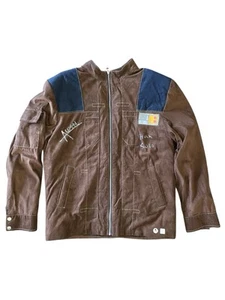 Star Wars The Han Solo Story Alden Ehrenreich Rare Signed Prop Replica Jacket - Picture 1 of 7