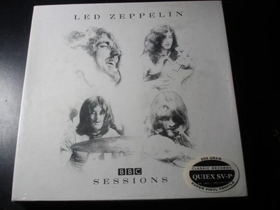 SEALED LED ZEPPELIN BBC SESSIONS 4 LP RECORD BOX SET 200 GRAM QUIEX - Image 1 of 2