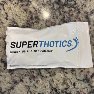 Superthotics Suole Uomo US 11.5 - 13 Inserti per Scarpe Ortesi Biodinamici Supporto - Foto 1 di 3