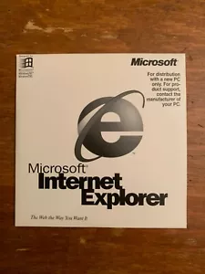 Microsoft Internet Explorer 4.0 CD NEW - Picture 1 of 3