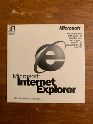 Microsoft Internet Explorer 4.0 CD NEW - Image 1 of 3
