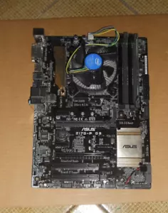ASUS Z170-P D3 REV 1.04+INTEL CORE i3 7100 (2.9GHZ)+8GB - Foto 1 di 7