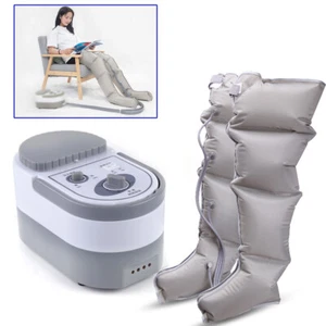 Health Medical Care Air Compression Leg Massager Lymphedema Therapy Recovery USA - Picture 1 of 11