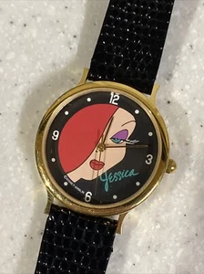 Vintage Roger Rabbit - Jessica Rabbit Collectible Watch Black Strap New Battery - Picture 1 of 5
