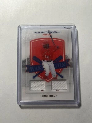Josh Bell 2021 Panini Chronicles Americas Pastime Dual Patch #75 - Diamondbacks - Image 1 of 2