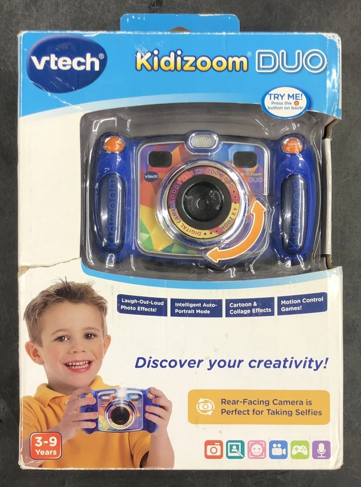 VTech Kidizoom Duo Selfie 2MP Camera - Blue - READ DESCRIPTION!!! - Image 1 of 1