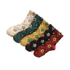 5 Pairs Frauen Socken Für Mädchen Schlauchsocken Bedruckt Adrett Atmungsaktiv