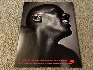 Vintage 1990 NIKE SHOES CATALOG AIR JORDAN V NIKE AIR MAX TECH ANDRE AGASSI BO - Picture 1 of 7