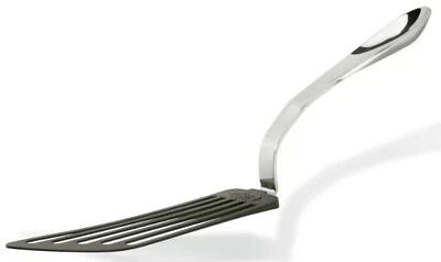 New ALL-CLAD Stainless Steel Non-Stick Slotted Turner Kitchen Utensil - Image 1 of 2
