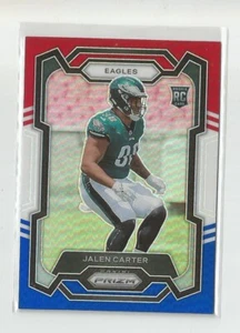 2023 Panini Prizm JALEN CARTER Red White and Blue Prizm - Picture 1 of 1