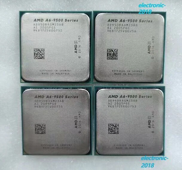 AMD A6-9500 APU 3.5GHz Dual-Core Socket AM4 65W CPU Processor - Image 1 of 1