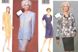Vogue 9652 Vogue 9607 Classic Skirts Dress and Tops Suit Pattern  Sz 14-16-18 - Picture 1 of 8