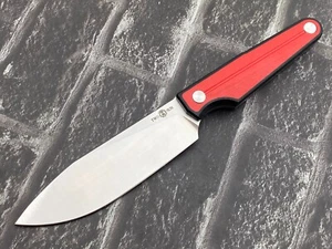 TwoSun Fixed Blade Knife Kydex Belt Sheath G10 Handle Caming Knife TS519-14C28N - Picture 1 of 12