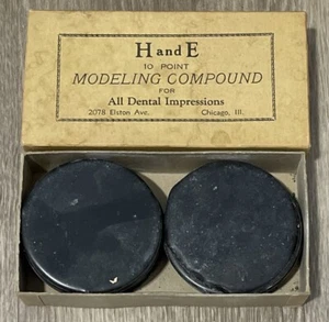Antique Dental Molding Compound For All Dental Impressions - Dental Collectable - Picture 1 of 2