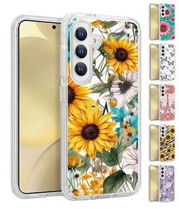 Für Samsung Galaxy S24 Serie - Flower Design schlagfeste Abdeckung Etui - Bild 1 von 7