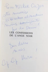 DARD DIT SAN ANTONIO Les confessions de l'ange noir E.O AUTOGRAPHE 1978 - Picture 1 of 1
