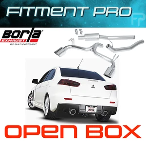 Borla S-Type Cat-Back Exhaust System For 2009-15 Mitsubishi Lancer Ralliart 2.0L - Picture 1 of 10