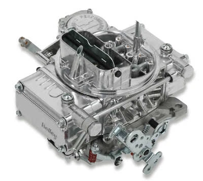 Carburador Holley 600 CFM Street Warrior con obturador manual y aspiradora secundaria Foto 1 de 4
